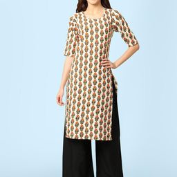 Ethnic basket Women Multicoloured Kurtas-picture-35