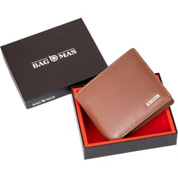 BAGMAN Men Leather Two Fold Wallet-image-95