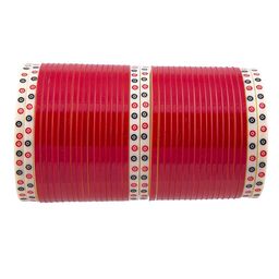 KARATCART Set Of 76 Intricate Textured Bangles-image-100
