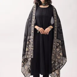 TOOCHKI Kurta & Trousers With Dupatta-image-83