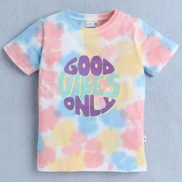 BUMZEE Girls Tie and Dye Dyed T-shirt-14
