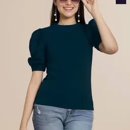Mast & Harbour Women Pack Of 2 Puff Sleeve Top-picture-23