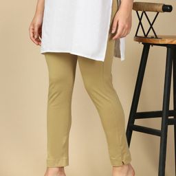 PYNK Mid-Rise Ankle-Length Leggings-image-78