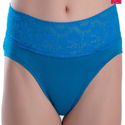Valles365 by S.C. Pack Of 2 Top Lace Hipster Briefs TPLCOMBLUPIN-S-image-70