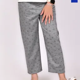 BAESD Girls Pack Of 2 Printed Regular Trousers-image-56