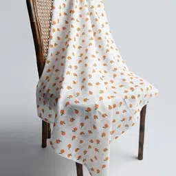 Orange Sugar Set Of 3 Printed Muslin Cotton Swaddles-17