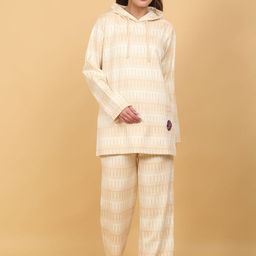 She N She Women Printed Hoodie With Pyjama-picture-35