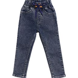 ZitZot Unisex Kids Slim Fit Light Fade Jeans-image-76