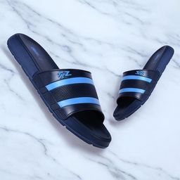 BAESD Men Striped Sliders-picture-41