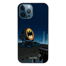 Macmerise Light Up Bat Hard Polycarbonate Back Cover for Apple iPhone 12 Pro Max (Supports Wireless Charging, Multi Color)-image-93