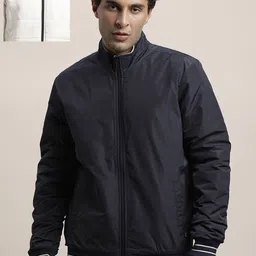 Turtle Men Reversible Bomber Jacket-image-34