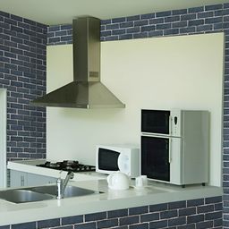 INDIAN ROYALS Grey Brick Design Peel & Stick Waterproof Self-Adhesive Wallpaper-picture-53