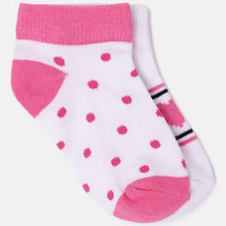 Blue Giraffe Girls Patterned Ankle-Length Socks-image-100