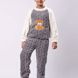Lugo Unisex Kids Printed Night suit-image-89