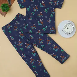 RAINE AND JAINE Boys Printed Night suit-picture-10
