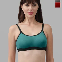 Samvar Multi Cotton Non-Wired Non Padded Minimizer Bra-picture-5