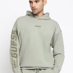 GUESS Men Printed Hooded Pullover Sweatshirt-image-95
