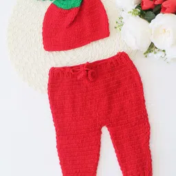 Woonie Infants Pack Of 2 Tomato Design Photoshoot Props-53