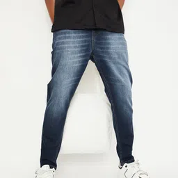 max Men Low Distress Light Fade Jeans-image-93