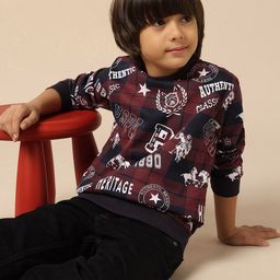 U.S. Polo Assn. Kids Boys Brand Printed Regular Fit Sweatshirt-picture-45