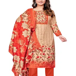 DRAVINAM Trends Floral Printed Unstitched Dress Material-image-66