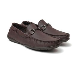 Bold Bunny Brown Leather Casual Shoes-image-73