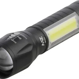 mz Mini Pocket Light Zoom COB USB Charging Led Water Proof DP Torch image 2
