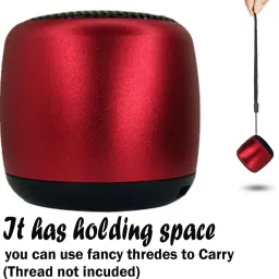 Worricow Best Speaker Bluetooth Portable Wireless Mini Boost Wireless Portable Bluetooth Speaker Built-in Mic High Bass Selfie Remote Control Button Low Harmonic Distortion 3 W Bluetooth Speaker image 2