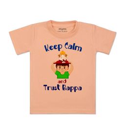 Arvesa Kids Typography Printed Applique T-shirt-55