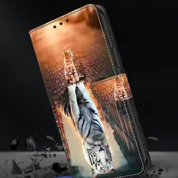 PEEPERLY Abstract Printed Samsung Galaxy S23 Plus 5G Flip Case Mobile Accessories image 3