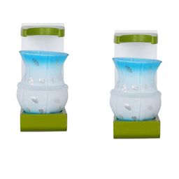 SOMIL Blue Glass Cylinder Printed Wall Lamps-image-72
