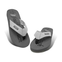 Trekiva Men Printed Fabric Regular Thong Flip-Flops-image-46