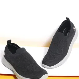 Aqualite Men Solid Round Toe Slip-On Sneakers-picture-20