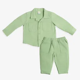 Ed-a-Mamma Baby Boys Shirt with Trousers-44