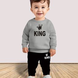 MITANSH Kids Printed Sweatshirt With Trousers-image-61