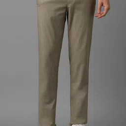 Louis Philippe Sport Men Slim Fit Mid-Rise Flat-Front Trousers-image-33
