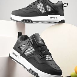 BIRDE Boys Printed Lace-Ups Sneakers-81