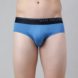 Van Heusen Innerwear 4 Way Stretch Body Defining Fit Boxer-Style Brief - IHIQBRS1VLB30007-31