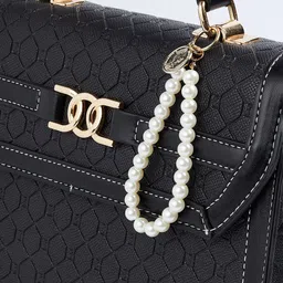 max Textured PU Structured Handheld Bag image 2