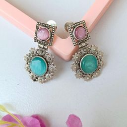 FindHerFavorite Silver-Plated Brass Earrings-27