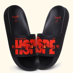 yoho Men Printed Rubber Sliders-21