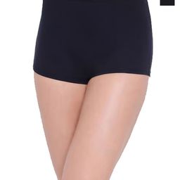 arLa APPAREL Pack Of 2 Mid-Rise Pure Cotton Boy Shorts Briefs Pack of 2Boyshorts_BLK-image-83