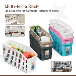 Kuber Industries White Set of 3 Regular Multi-Utility Organisers image 5