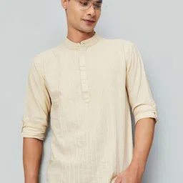 max Men Thread Work Kurta-picture-4