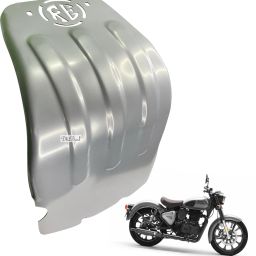 Bike Sump Guard/Bash plate Engine Guard For Royal Enfield Reborn Classic 350 Bike Engine Guard-5