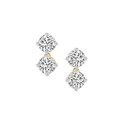 Sparkles Lab Grown Diamond 1.06 Carat Round Drop Earrings for Women-46