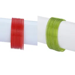 SOMIL Women Red Bangle-image-34