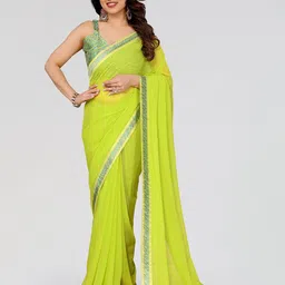Sadika Poly Georgette Saree-picture-14