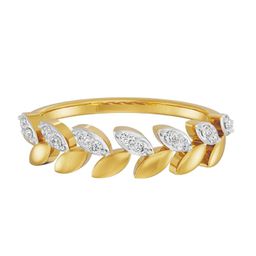 Emori Leafy Crown Diamond Ring-image-7