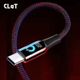 CLAT USB Type C Cable 3 A 1.1 m with Intelligent Power Off Led Light and Quick Charging Indicator-16